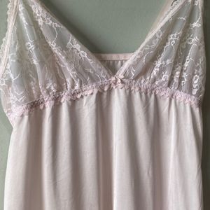 Pink lace Night Dress