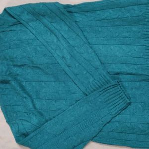 Bottle Green Woolen Sweater