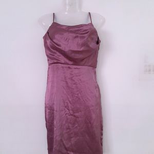 Mauve Party Wear Dress (Women's)