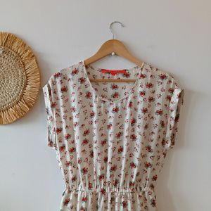 Mango Ditsy Floral Dress