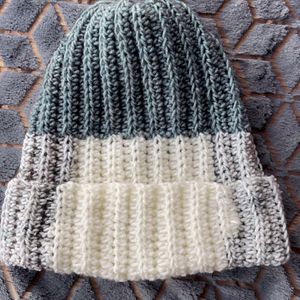 Handmade crochet beanie