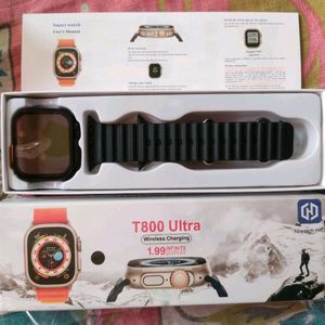 Premium T800 Ultra Black Smart Watch