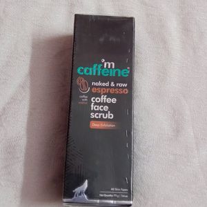 m Caffeine Espresso Coffee Face Scrub