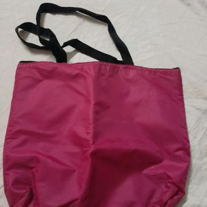 Pink Tote Bag