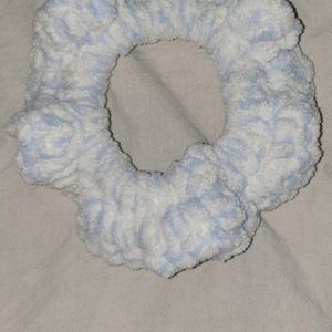 Crochet Velvet Scrunchie