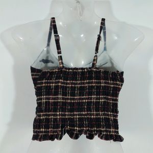 Multi Color Checks 2 Piece Top (Women's)