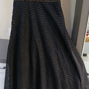 Black Color Ethnic Gown