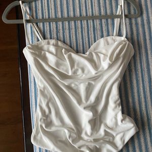 Zara White Bodysuit