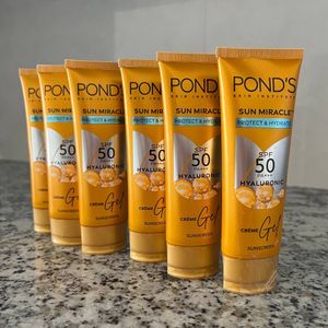 Sun Miracle Hyaluronic Sunscreen Creme GelSPF 50 P