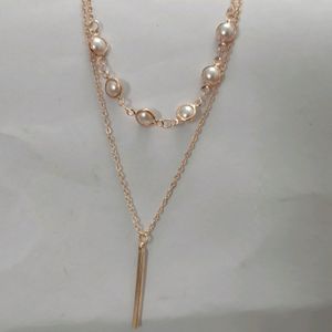 Brand New Dainty Rosegold Necklace