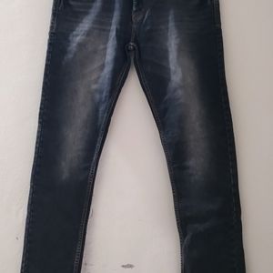 Faded Black Colored Jeans