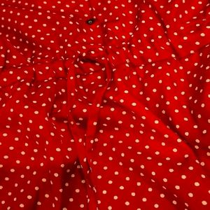 Red Polka Dots Dress