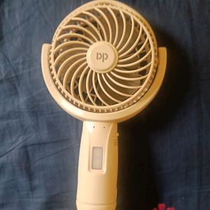 Mini Portable Fan With LED Light