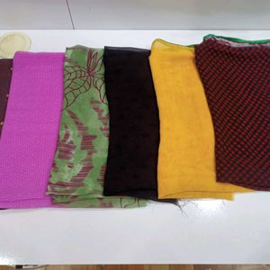 Set Of  6 Blouse Pieces