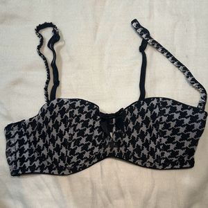 Vintage Embroidered Bra