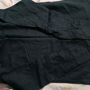 Apple Cut Black Shirt