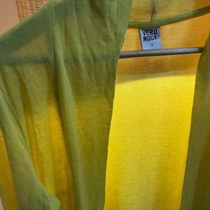 Yellow Vero Moda Shrug