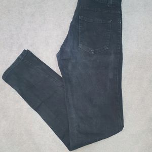 Black Denim Pants Women's