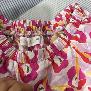 Zara Kids Girls Dress With Beautiful Print