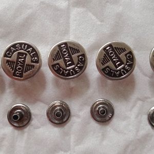 Jeans Spare Buttons Pack Of 5