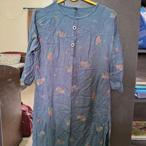 Grey Kurta