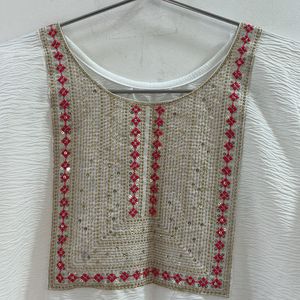 White Kurti