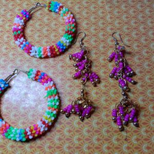 Earrings & Studs for Women & Girls Pack Of 2