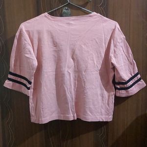 Extended Sleeves Crop Top