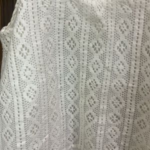 Gorgeous Crochet White Top Perfect For beaches