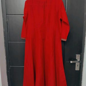 Beautiful UTSA Red Kurta