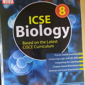 biology book for class 8 icse