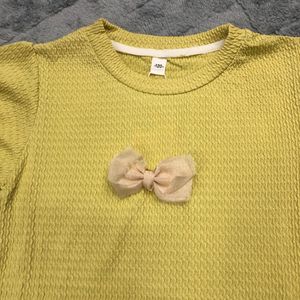 Bow Top For Girls