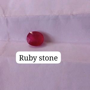 Natural Ruby Stone