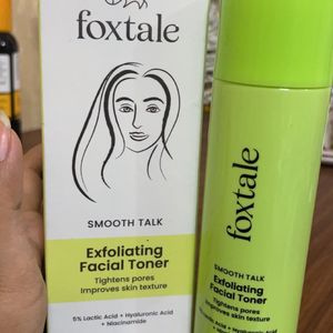 Foxtale Exfoliating Face Toner