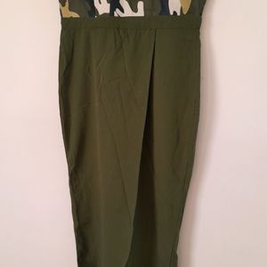 Dark Olive Green Jumpsuit (Women's)