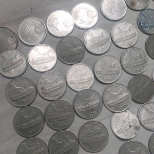 Old 50 Paisa Coins