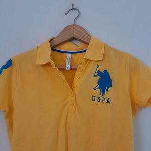 Yellow Casual T-Shirt (Women's)