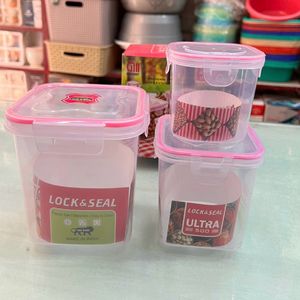 Lock & Seal Container Set Of 3