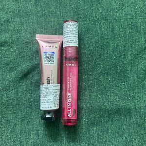 🥳SALE🥳 LAMEL ❤️‍🔥Blush & Lip Oil Combo