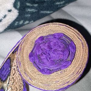 Purple Golden Lace