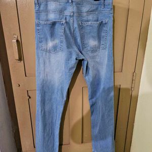 Max Light Blue Men Jean