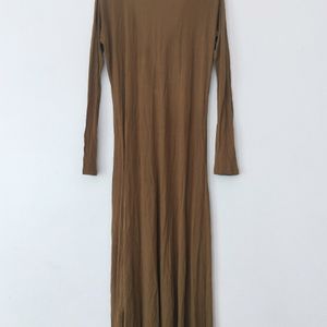 Dark Olive Green Long Shrug