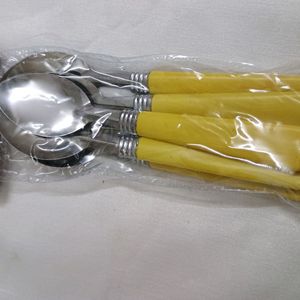 New Unused 6 Spoons Pack (4set)