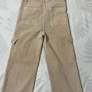 straight fit Denim cargos