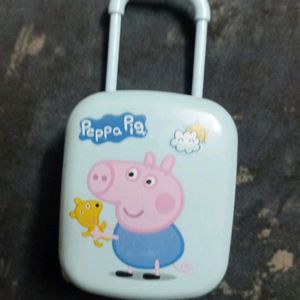 Peppa Pig Suitcase Very Cute With Eraser