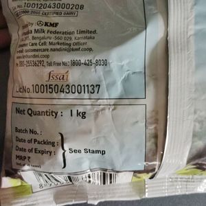 Nandini Milk Powder