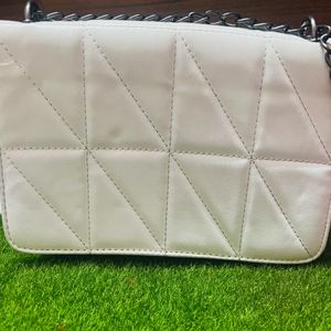 White Sling Bag