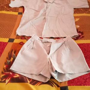 Boys School White Dress