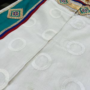 PURE COTTON WITH BRODE BORDER SAREE