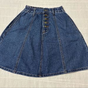 Denim Mini Skirts (2)